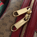 GUCCI Micro GG Supreme Doraemon Backpack PVC Beige Gold 647816 Auth 207209M-20
