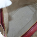 GUCCI Micro GG Supreme Doraemon Backpack PVC Beige Gold 647816 Auth 207209M-22