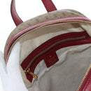 GUCCI Micro GG Supreme Doraemon Backpack PVC Beige Gold 647816 Auth 207209M-25