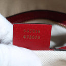 GUCCI Micro GG Supreme Doraemon Backpack PVC Beige Gold 647816 Auth 207209M-28