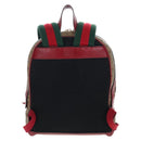 GUCCI Micro GG Supreme Doraemon Backpack PVC Beige Gold 647816 Auth 207209M-3
