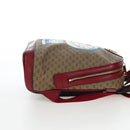 GUCCI Micro GG Supreme Doraemon Backpack PVC Beige Gold 647816 Auth 207209M-5