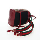 GUCCI Micro GG Supreme Doraemon Backpack PVC Beige Gold 647816 Auth 207209M-9
