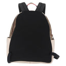 Coach Signature Snoopy Backpack Leather Beige Gold Auth 207211A-3