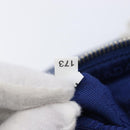 PRADA Chain Shoulder Bag Nylon Blue Silver Auth 207212A-28