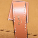 CELINE Triomphe Vanity Pouch PVC Black Gold Auth 207214V-20