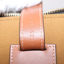 CELINE Triomphe Vanity Pouch PVC Black Gold Auth 207214V-11
