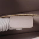 Salvatore Ferragamo Vala Chain Shoulder Bag Leather Blue Gold Auth 207221V-11
