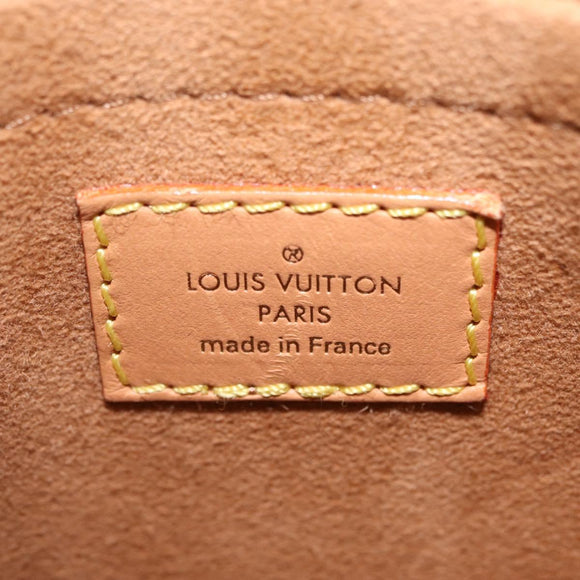LOUIS VUITTON Monogram Jaguar Petit Sac Plat Bag 2way Navy M80288 Auth 207226M