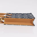LOUIS VUITTON Monogram Jaguar Petit Sac Plat Bag 2way Navy M80288 Auth 207226M-4