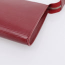 LOUIS VUITTON Epi Pochette Accessoires Accessory Wine Red M5298M Auth 207241A-14