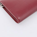 LOUIS VUITTON Epi Pochette Accessoires Accessory Wine Red M5298M Auth 207241A-15