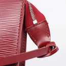 LOUIS VUITTON Epi Pochette Accessoires Accessory Wine Red M5298M Auth 207241A-18