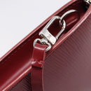 LOUIS VUITTON Epi Pochette Accessoires Accessory Wine Red M5298M Auth 207241A-19