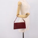 LOUIS VUITTON Epi Pochette Accessoires Accessory Wine Red M5298M Auth 207241A-22