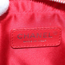 CHANEL Matelasse Chain Shoulder Wallet Lamb Skin Orange Silver CC Auth 207243V-20