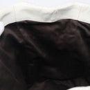 Miu Miu Matelasse Tote Bag Leather Gray Gold Tone Auth 207249A-27