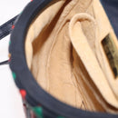 Bottega Veneta INTRECCIATO Shoulder Bag Leather Green Red Gold tone Auth 207251A-22