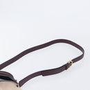 Salvatore Ferragamo Gancini Hand Bag Leather 2way Green Gold Tone Auth 207254A-11