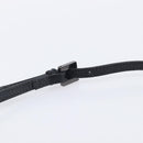 FENDI Zucchino Canvas Mamma Baguette Shoulder Bag Black 8BT075 Auth 207257A-8