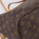 LOUIS VUITTON Monogram Neverfull MM Tote Bag M40156 LV Auth 207259V-17