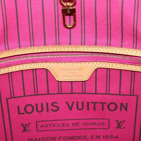 LOUIS VUITTON Monogram Neverfull MM Tote Bag M40156 LV Auth 207259V
