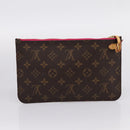 LOUIS VUITTON Monogram Neverfull MM Tote Bag M40156 LV Auth 207259V-26