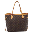 LOUIS VUITTON Monogram Neverfull MM Tote Bag M40156 LV Auth 207259V-2