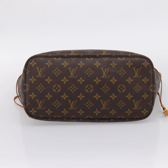LOUIS VUITTON Monogram Neverfull MM Tote Bag M40156 LV Auth 207259V