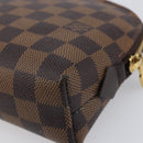 LOUIS VUITTON Damier Ebene Pochette Cosmetic GM Pouch N23345 LV Auth 207263V-15