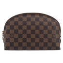 LOUIS VUITTON Damier Ebene Pochette Cosmetic GM Pouch N23345 LV Auth 207263V-13