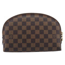LOUIS VUITTON Damier Ebene Pochette Cosmetic GM Pouch N23345 LV Auth 207263V-2