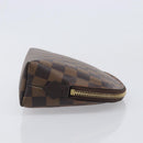LOUIS VUITTON Damier Ebene Pochette Cosmetic GM Pouch N23345 LV Auth 207263V-3