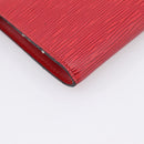 LOUIS VUITTON Epi Pochette Accessoires Accessory Pouch Red M52987 LV Auth 207264-13