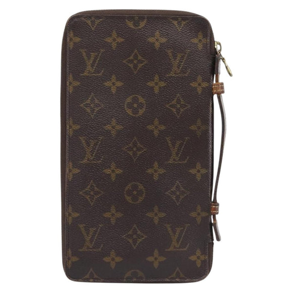 LOUIS VUITTON Monogram Organizer De Voyage Travel Case M60119 LV Auth 207265