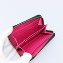 LOUIS VUITTON Monogram Multicolor Zippy Coin Purse Black M93740 LV Auth 207268V-9