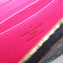 LOUIS VUITTON Monogram Multicolor Zippy Coin Purse Black M93740 LV Auth 207268V-17