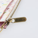 LOUIS VUITTON Monogram Multicolor Pochette Cles NM White M93734 LV Auth 207269-8