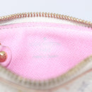 LOUIS VUITTON Monogram Multicolor Pochette Cles NM White M93734 LV Auth 207269-15