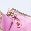 LOUIS VUITTON Monogram Multicolor Pochette Cles NM White M93734 LV Auth 207269-11