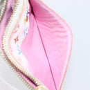 LOUIS VUITTON Monogram Multicolor Pochette Cles NM White M93734 LV Auth 207269-21