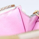 LOUIS VUITTON Monogram Multicolor Pochette Cles NM White M93734 LV Auth 207269-12