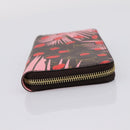 LOUIS VUITTON Monogram Jungle Dot Zippy Wallet Red M41908 LV Auth 207271M-4
