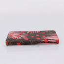 LOUIS VUITTON Monogram Jungle Dot Zippy Wallet Red M41908 LV Auth 207271M-6