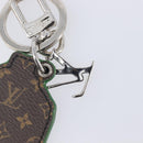 LOUIS VUITTON Monogram Porte Cles LV Painted Charm Leather MP3384 Auth 207273M-10