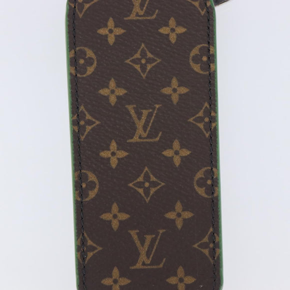 LOUIS VUITTON Monogram Porte Cles LV Painted Charm Leather MP3384 Auth 207273M