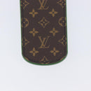 LOUIS VUITTON Monogram Porte Cles LV Painted Charm Leather MP3384 Auth 207273M-13