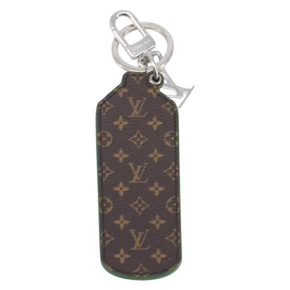 LOUIS VUITTON Monogram Porte Cles LV Painted Charm Leather MP3384 Auth 207273M