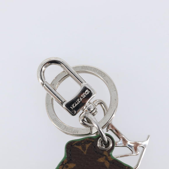 LOUIS VUITTON Monogram Porte Cles LV Painted Charm Leather MP3384 Auth 207273M