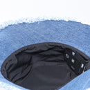 Miu Miu Bucket Hat Denim Blue Auth 207275M-11